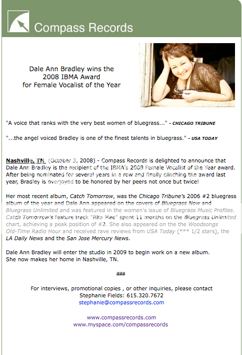 Dale Ann Bradley